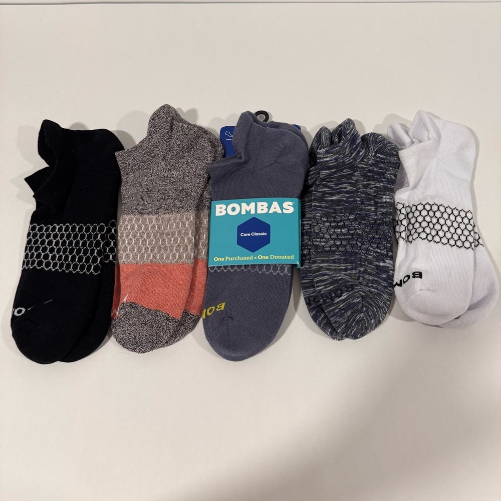 BOMBAS Women’s Ankle Socks bundle of 5